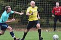 Carl Murphy (gelbes Trikot, Archivfoto) leitete mit einem verwandelten Handelfmeter den 4:0-Sieg der SG Brendlorenzen/Windshausen gegen den zuvor in sieben Spielen unbesiegten Aufsteiger FC Ober-/Mittelstreu ein.