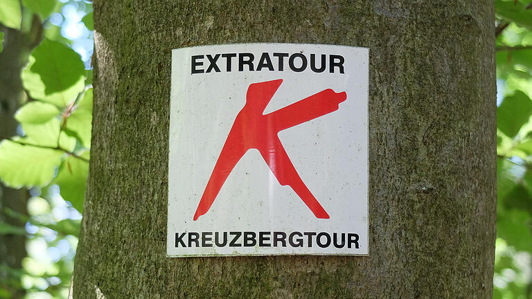 Die Kreuzbergtour ist sehr gut ausgeschildert.