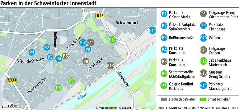 Parken in Schweinfurt wird teurer: Was plant die Stadt mit den Parkgebühren?