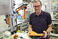 Die Firma SK Hydroautomation aus Thulba fertigt unter anderem Montage- und Waschanlagen sowie Prüfstände für die Automobilindustrie. Jetzt hat das Unternehmen Insolvenz angemeldet. Unser Archivfoto zeigt Geschäftsführer Roland Gebauer.