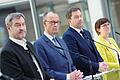 Koalitionsbildung       -  Nach dem Sondierungs-Ergebnis sollen jetzt Koalitionsverhandlungen starten. (Archivbild)