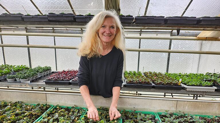 Blumen Schäfer in Premich verkleinert sich - Ruth Schäfer liebt die Arbeit mit den Pflanzen. 'Aber es sind Lebewesen, die auch am Wochenende Bedürfnisse haben.' Blumen Schäfer in Premich verkleinert sich - Ruth Schäfer liebt die Arbeit mit den Pflanzen. 'Aber es sind Lebewesen, die auch am Wochenende Bedürfnisse haben.'