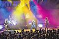 Begeistertes Publikum: 800 Fans feierten Uriah Heep in Sennfeld.