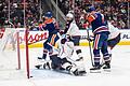 Edmonton Oilers - Columbus Blue Jackets       -  Leon Draisaitl trifft beim 6:3 der Edmonton Oilers gegen die Columbus Blue Jackets doppelt.