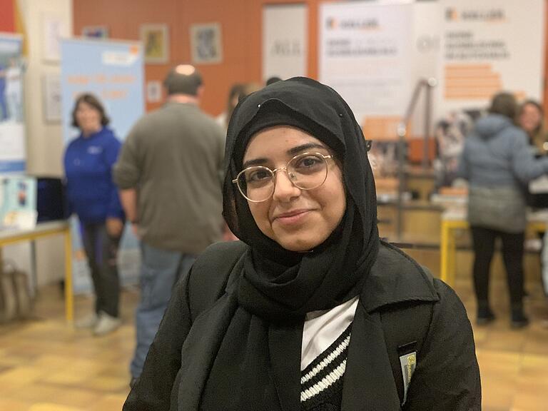 Heba Alnammous möchte nach der zehnten Klasse das Fachabi machen.