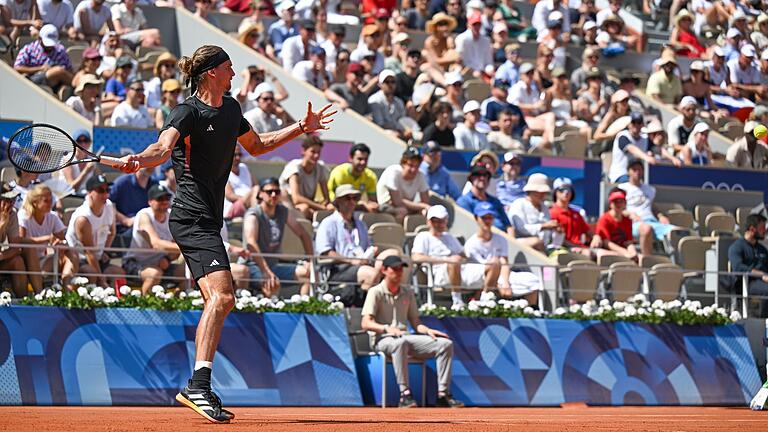 Paris 2024 - Tennis       -  Alexander Zverev strebt in Paris den Olympiasieg an.