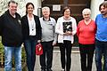 Zahlreiche Mitglieder des Bürgerverein Gartenstadt wurden für ihre langjährige Treue geehrt. Das Foto zeigt v.l.: „Stadtteilbürgermeister“ Klaus Brand mit den Jubilaren Barbara Stöht, Werner Handschuh, Elisabeth Neuhauser, Helga Lausenmeyer und Thomas Griesmann.