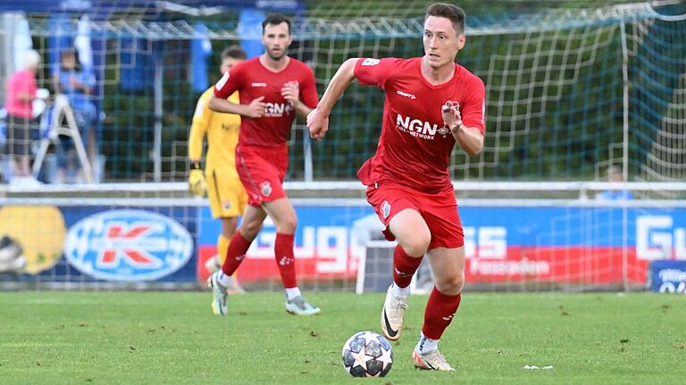 Er gab ein vielversprechendes Debüt im Trikot des TSV Aubstadt: Loris Maier.