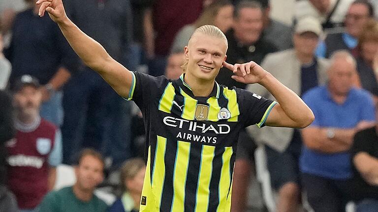 West Ham United - Manchester City - War auf gegen West Ham United ein Tor-Garant: Erling Haaland. West Ham United - Manchester City - War auf gegen West Ham United ein Tor-Garant: Erling Haaland.