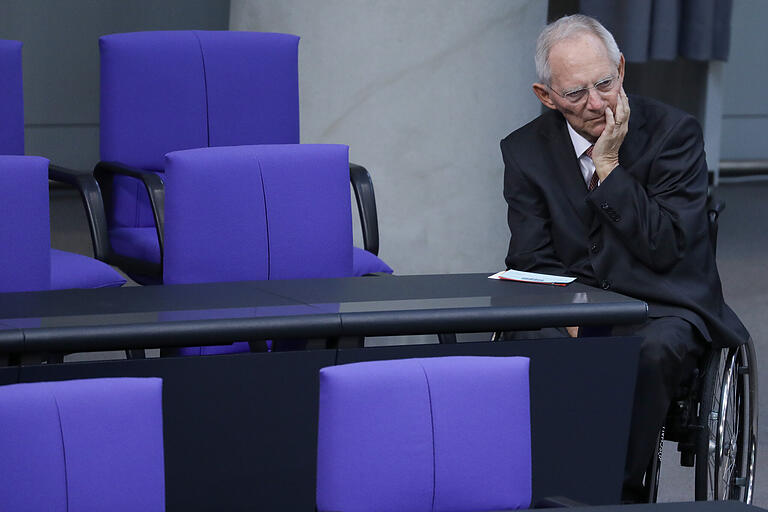 Bundestagspräsident Wolfgang Schäuble ist mit der Wahlrechtsreform nicht zufrieden.