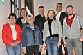 Der neue TSV-Vorstand (von links) Sabine Buß, Iris Muhr, Jutta Zuber-Trapp, Vorsitzender Klaus Graf, Elvira Breier, Bürgermeister Michael Kraus und Ralph Rautenberg.