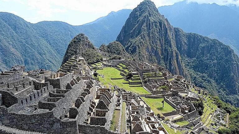 13 Quadratkilometer groß: Macchu Picchu in den Anden. BERGMANN