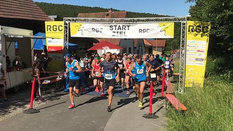 Der Saueichelauf des TSV Unterelsbach (hier ein Bild aus dem Jahr 2022) ist auch heuer Teil des Rhön-Grabfeld-Cups.