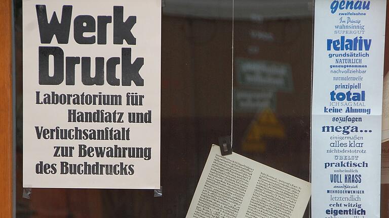 WerkDruck im Untergeschoss der Disharmonie birgt viele geschriebene und gedruckte Geheimnisse.