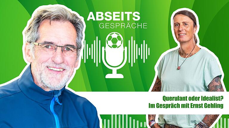 Zum Auftaktder zweiten Staffel zu Gast beim Fußball-Podcast 'Abseitsgespräche': Ernst Gehling, Fußball-Abteilungsleiter der Freien Turner Schweinfurt.