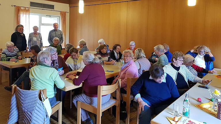 Gut besucht war der gesellige Nachmittag, zu dem die Seniorengruppe Mainbernheim eingeladen hatte.