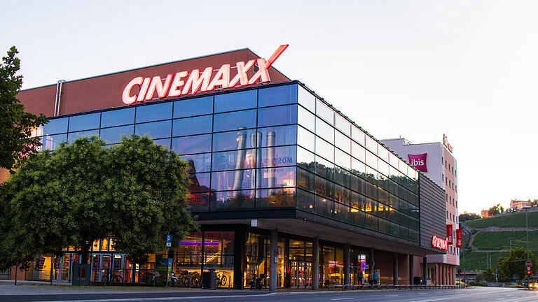 Das Cinemaxx Würzburg in der Veitshöchheimer Straße. (Archivbild)