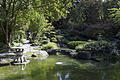 Auf dem Gelände der Landesgartenschau entführt der Japanische Garten in den Fernen Osten. Foto: Johannes Kiefer