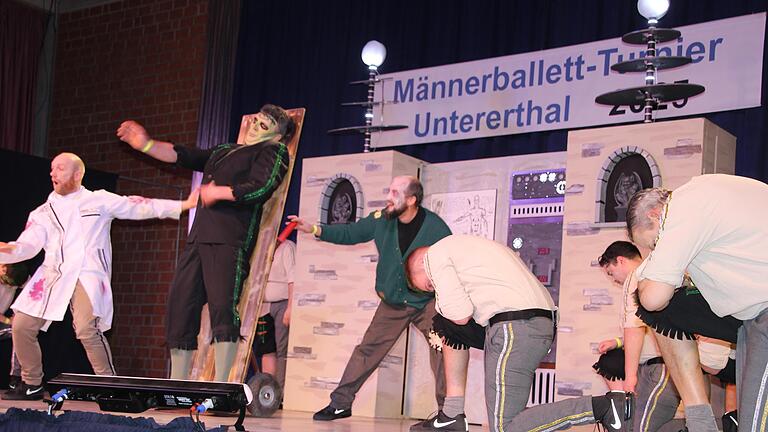Für das Albertshofener Team, das Dr. Fankenstein wieder zum Leben erweckte, reichte es „nur“ zu einem 4. Platz.       -  Für das Albertshofener Team, das Dr. Fankenstein wieder zum Leben erweckte, reichte es „nur“ zu einem 4. Platz.