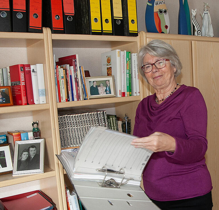 22 Jahre lang Landtagsabgeordnete und auch davor schon politisch Tätig: Da gibt es auch mit 75 Jahren für Karin Radermacher noch viel zu ordnen.