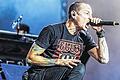 Schreihals: Chester Bennington von Linkin Park.