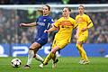 Melanie Leupolz (l)       -  Melanie Leupholz (l) wechselt vom FC Chelsea zu Real Madrid.