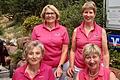 Bereits zum 11. Mal findet am 18. August das Pink Ribbon-Turnier im Golfclub Main-Spessart statt. Das Bild zeigt (hinten links) Renate Stürmer, Maria Schmidt-Fromm, (vorne links) Eva Schlehahn und Gabriele Krista.