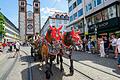 Kiliani-Festzug 2022: Zahlreiche Trachtengruppen ziehen auch diesen Samstag wieder im Rahmen des Kiliani durch die Innenstadt in Würzburg.