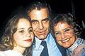 1982: Mit Schwester Maria und deren Tochter Marie Theres Relin.
