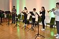 Ihren allerersten Auftritt hatten die Musiker der neu gegründeten Junior Big Band unter Leitung von Gerhard Kunkel (am Saxophon).