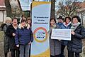 Im Bild von links: Anette Fuchs, Birgit Bald, Claudia Ebert, Petra Konrad, Marion Charné, Herta Leibold, Vinzenz Mehling, Margrit Knorr und Ina Schmolke (1. Vorsitzende KIWI e.V.). Auf dem Bild fehlen: Irene Mehling, Stefan Mehling sowie Silvia Geist.