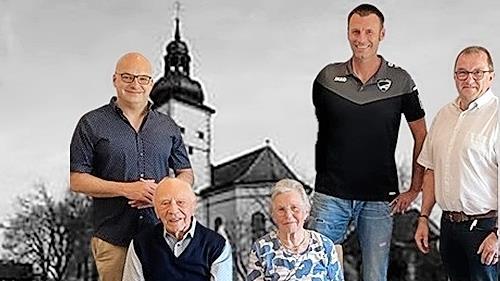 Von links: Michael Kastl, Siegfried Dannhäuser, Angelina Schlembach, Patrick Schmitt und Arno Schlembach - Von links: Michael Kastl, Siegfried Dannhäuser, Angelina Schlembach, Patrick Schmitt und Arno Schlembach Von links: Michael Kastl, Siegfried Dannhäuser, Angelina Schlembach, Patrick Schmitt und Arno Schlembach - Von links: Michael Kastl, Siegfried Dannhäuser, Angelina Schlembach, Patrick Schmitt und Arno Schlembach