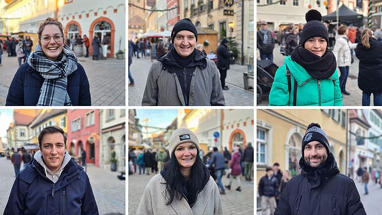 Umfrage zur Berufswahl (oben von links): Antonia Langer, Volker Kleofas, Sandra Duman; (unten von links) Johannes Jungkunst, Silke Dotzel-Krönert und Dominik Oehler.