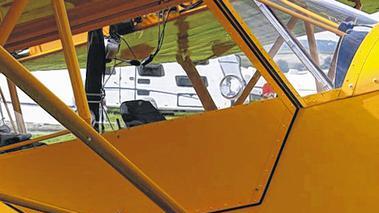 Savage-Piloten im Landeanflug