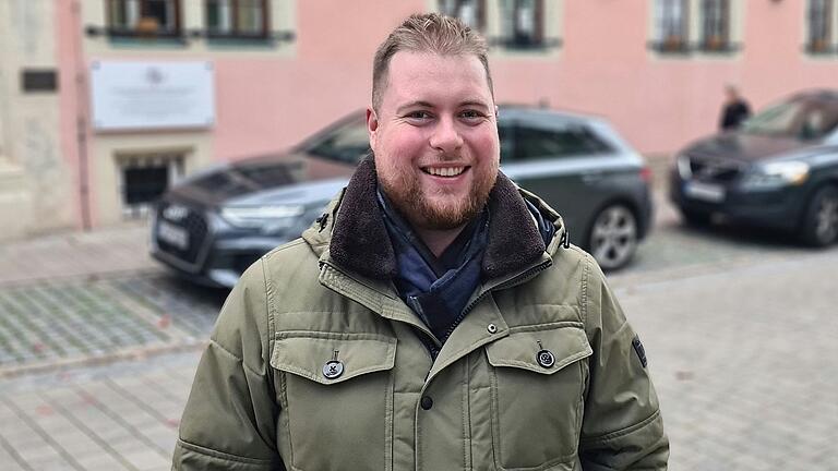 Fabian Obst (25) ist aus Geiselwind, zieht in wenigen Wochen nach Volkach.