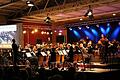 &bdquo;Musterschüler&ldquo; Michael Geiger mit seinem Orchester beim Jahreskonzert in Trennfeld.