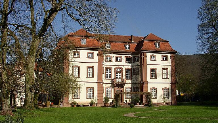 Schloss Steinbach       -  Das barocke Schloss in Steinbach hat Friedrich Karl von Hutten wieder aufgebaut.