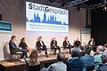 Bei der Podiumsdiskussion zur Multifunktionsarena in Würzburg wurden auch wichtige Kritikpunkte an dem Bauprojekt diskutiert.