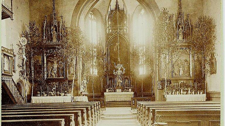 Unter Pfarrer Heinrich Roman Wörner fand der denkwürdige Kirchentag in Karbach statt.