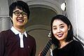 Hera Sung mit Gitarrist Kim Jin Sae.