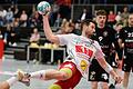 Sebastian Kirchner (beim Wurf, Archivfoto) und der HSC Bad Neustadt empfangen an diesem Samstag die SG Helmbrechts/Münchberg und setzen ganz auf Sieg.