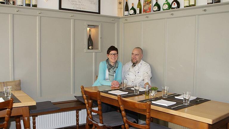 Neu im &bdquo;Guide Michelin&ldquo;: das Restaurant &bdquo;Alter Esel&ldquo; in Marktbreit. Ramona und Markus Söder empfangen dort seit 2013 ihre Gäste.