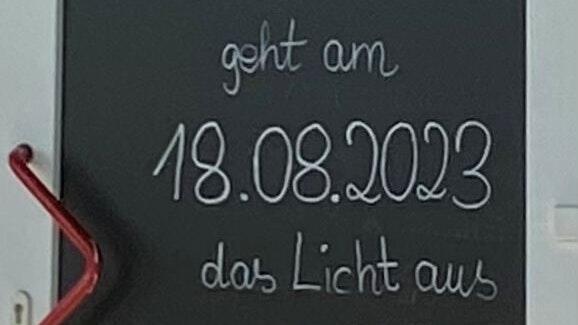 Am 18. August ging für Schirber's Rhönbox im Beethovenweg in Mellrichstadt das Licht aus.