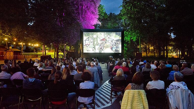 Das Open-Air-Kino&nbsp; auf dem Weinfestplatz in Volkach findet auch in diesem Jahr wieder statt.