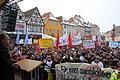 Wenn die IG Metall zu Protestaktionen gegen den Stellenabbau bei Siemens aufrief, kamen immer Tausende.&nbsp;&nbsp;