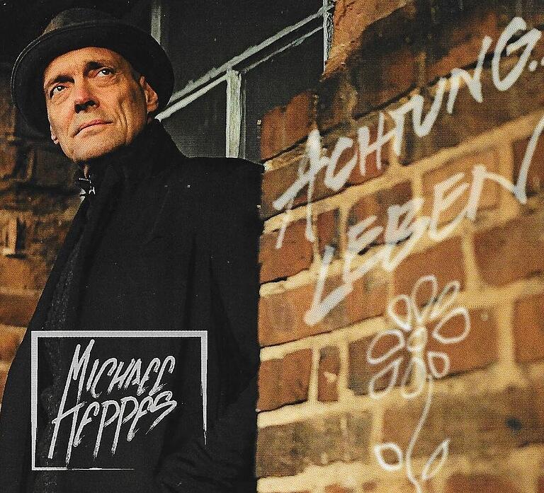 Das Cover der neuen CD von Michael Heppes. Das Cover der neuen CD von Michael Heppes.