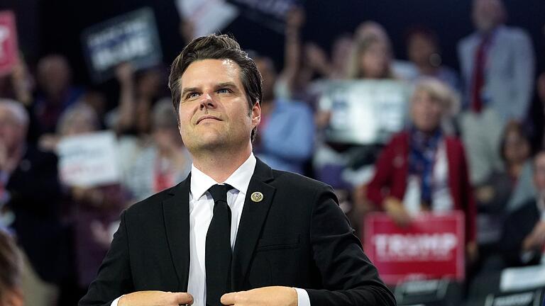 Matt Gaetz soll Trumps Justizminister werden       -  Matt Gaetz gilt als einer der radikalsten Abgeordneten im Kongress. (Archivbild)