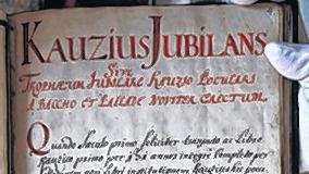 Über eine Restaurierung des Ochsenfurter Kauzen-Pokals 1742 berichtet ein Eintrag im zweiten Band des Kauzen-Buchs.