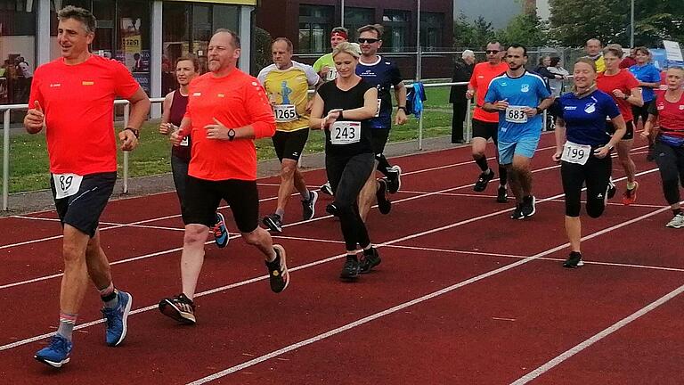 Endspurt in der Serie des Rhön-Grabfeld-Cups. Marco Radina (vorne von links, Archivbild) und Terry Wappes freuen sich auf den anstehenden Lauf in ihrem Heimatort Saal.