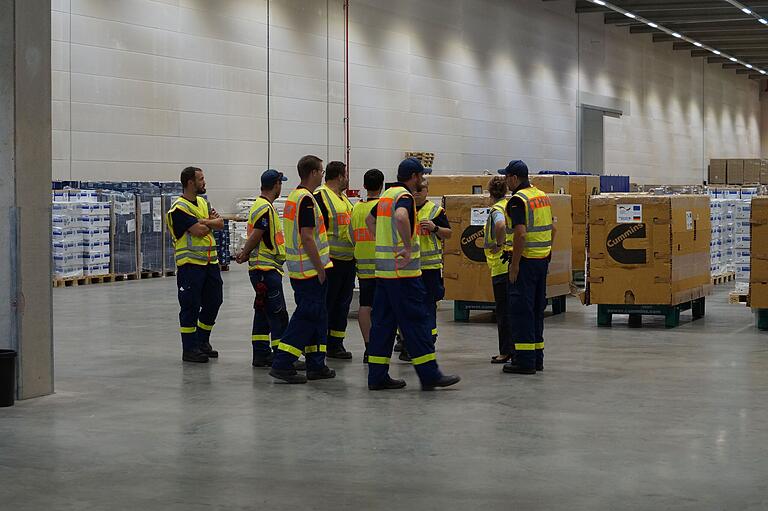 Einsatz Libyen Logistik Obernburg.